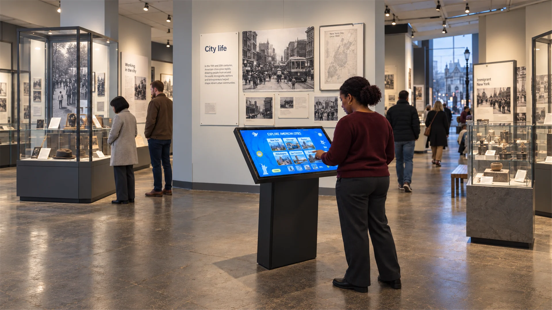 Kiosk interactive experience