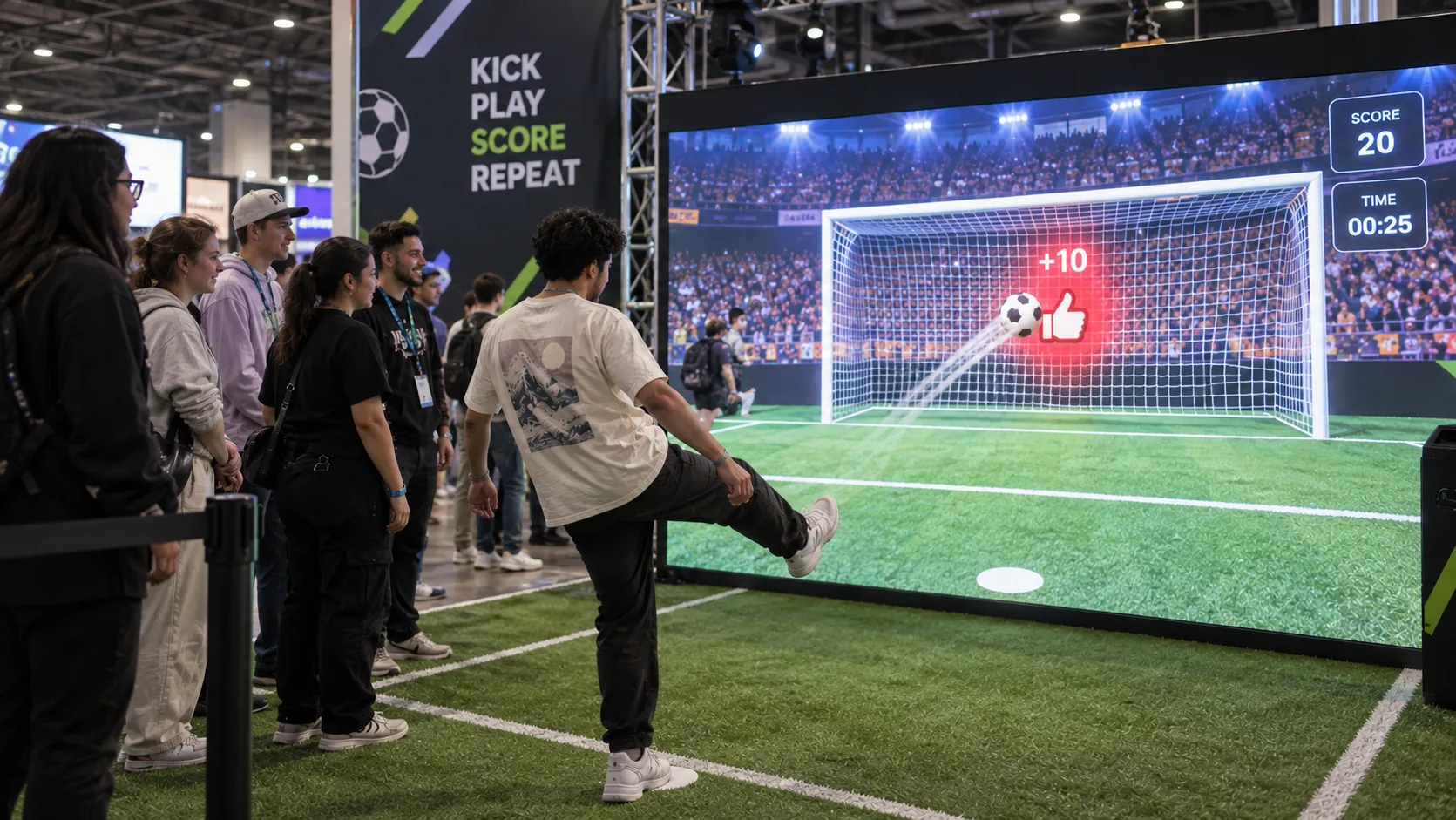 Sports interactive experience